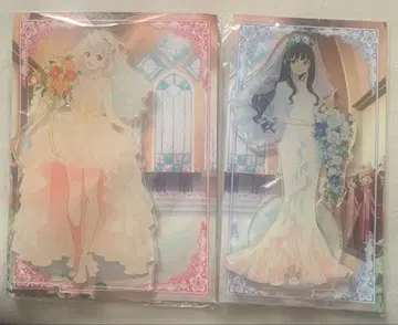 리코리스 리코일 웨딩 드레스 아크릴 스탠드 치사토&타키나