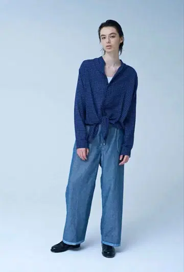 NICENESS BECK L 데님 슬랙스 나이세네스 마티