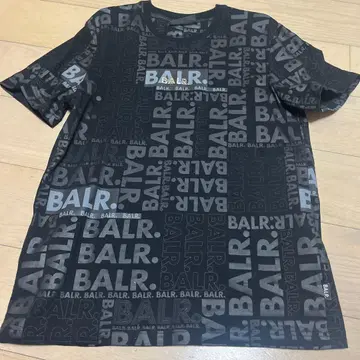 BALR. 로고 프린트 T셔츠 L 블랙