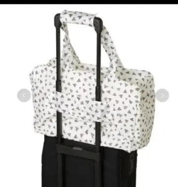 미사용 새상품 젤라또피케 하트 무늬 트래블 백