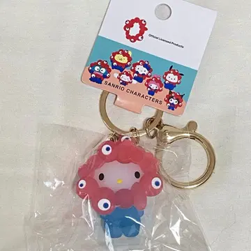 오사카 간사이 만박 산리오 미야쿠미야쿠 클리어 키링 키티