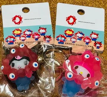 오사카 간사이 엑스포 산리오 미야쿠미야쿠 클리어 키링 마이멜로디 쿠로미