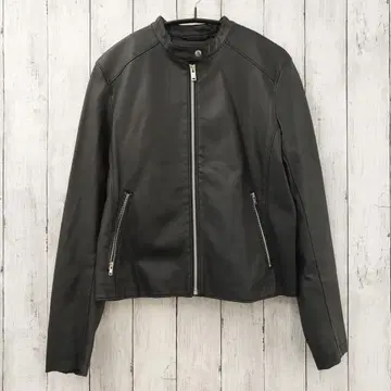 [ UNIQLO ] 인조 가죽 싱글 라이더 자켓