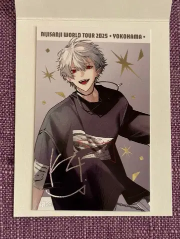 니지산지 쿠츠하 SitR 요코하마 공연 랜덤 폴라로이드풍 카드