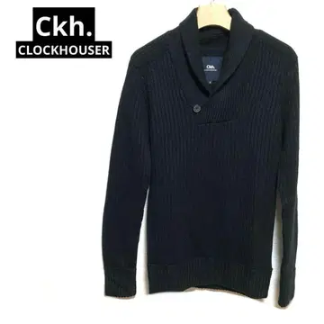 Ckh. CLOCK HOUSE 리브 니트 스웨터 블랙 S 사이즈