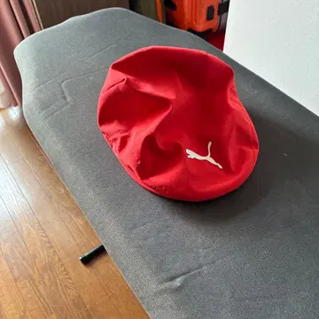 PUMA COBRA 헌팅 모자 S/M 사이즈 레드