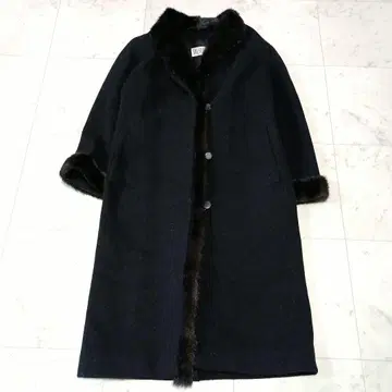 빌 블라스 울 롱 코트 퍼 9