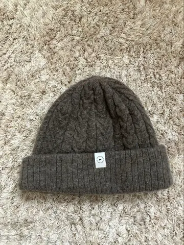 헬로 코모디티 스트라투스 케이블 워치 니트 모자 모카