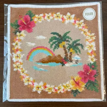 [ 미사용 새상품 ] FEILER 페이러 아로하 타임 타월 손수건