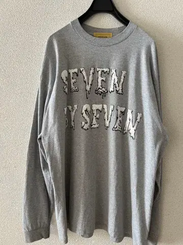seven by seven 로고 프린트 롱 슬리브