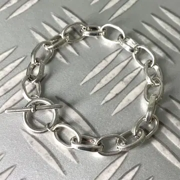 하드웨어 실버 925 팔찌 실버 체인 c004