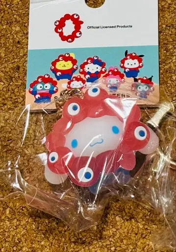 오사카 간사이 엑스포 산리오 미야쿠미야쿠 클리어 키링 시나몬