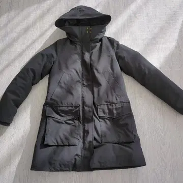 그린 라벨 릴랙싱 하쓰이 마운틴 다운 롱 코트 후디드