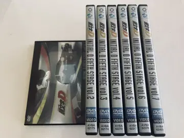 이니셜 D DVD FIFTH STAGE 1-7권 전권 세트