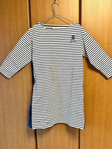 잉게보그 DUVETICA+ 스트라이프 7부 소매 원피스 슬릿 포함