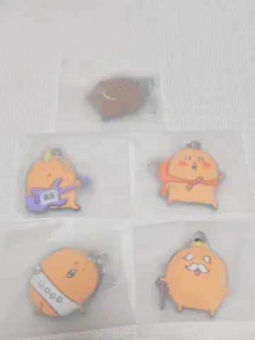 두더지 크로켓 여러 가지 러버 마그넷 5종