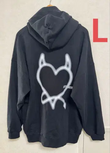 [ 가격 인하 불가 ] BABYMONSTER 지퍼 후디 블랙 L 사이즈