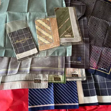 손수건 12장 포켓 치프로도