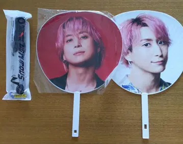 Snow Man ON 응원봉 사쿠마 부채 2개