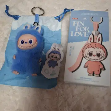 PIN FOR LOVE 몬스터즈 봉제 인형 키링 O