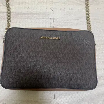 MICHAEL KORS 브라운 숄더백