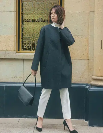 새상품 theory luxe 띠어리 럭스 울 코트 40