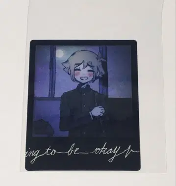 OMORI 봉돌 코믹스 초판 혜택 클리어 카드