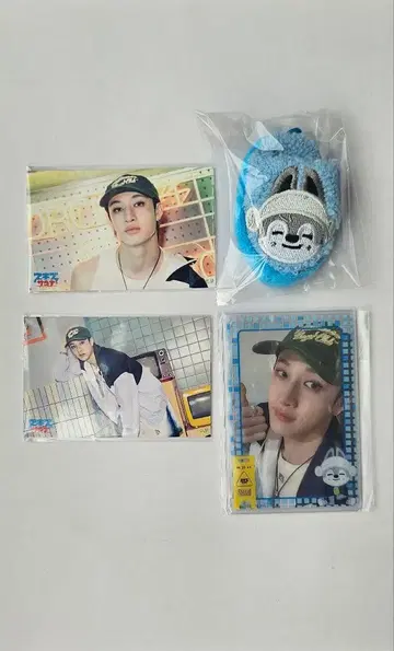 Stray Kids 스키즈 사우나 방찬 4종 세트
