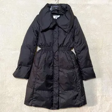 [ 새상품급 ] 페카 롱 다운 코트 블랙 L