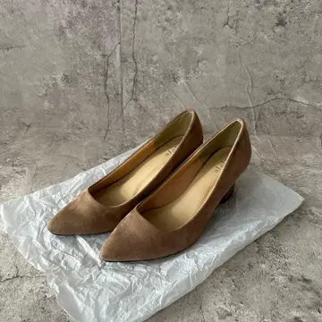 펌프스 청키힐 와이드 힐 스틸레토 골드힐