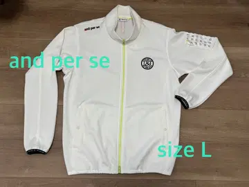 and per se 화이트 자켓 L