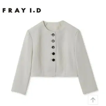 [ FRAY I.D ] 미사용 새상품 더블 크로스 크롭 자켓
