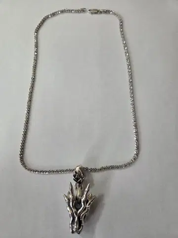 블러디 마리 GOD 펜던트 탑과 아발란치 목걸이 세트