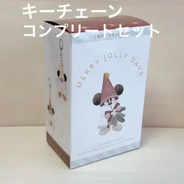 디즈니 2025 크리스마스 리루린린 키체인 4종 컴플리트