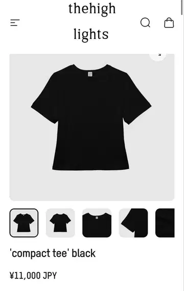 더하이라이츠 thehighlights 컴팩트 T