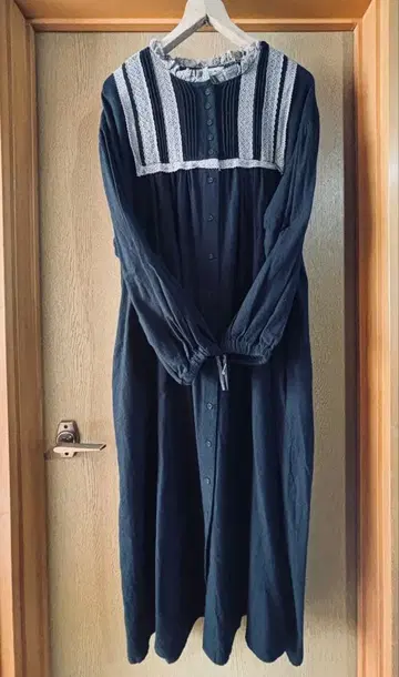 사만사 모스모스 롱 원피스 레이스 원피스