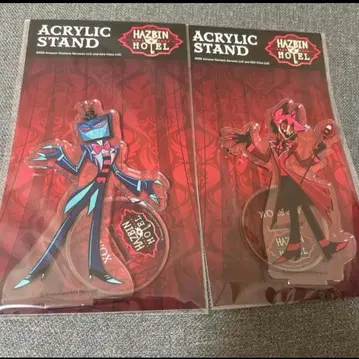 새상품 해즈빈 호텔 아크릴 스탠드 아크스타 복스 알래스터 세트