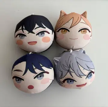 밑변 넓어지는 모찌 스트랩 4개 세트