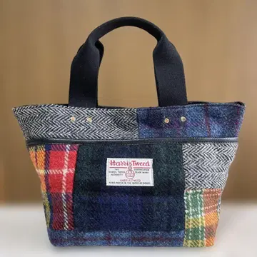 Harris Tweed 체크 무늬 토트백 CLOSSHI PREMIUM
