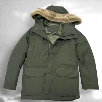 유니클로 울트라 웜 하이브리드 다운 코트 사이즈: M