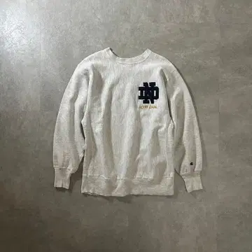 90s 챔피온 리버스 위브 노트르담대 맨투맨 XL USA제