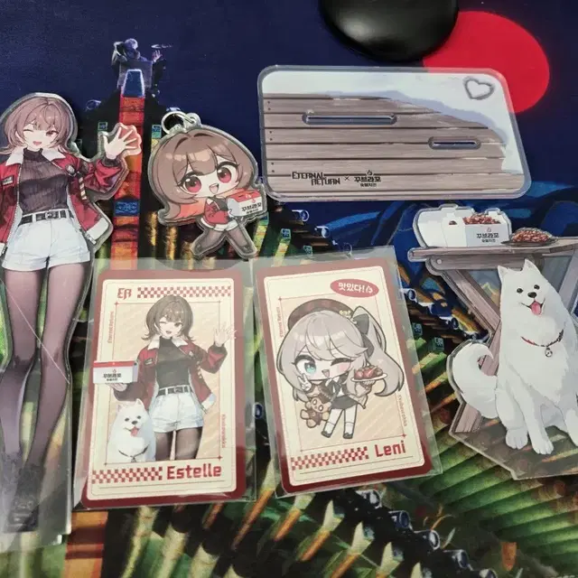 이터널 리턴 굿즈 아크릴 스탠드/카드 쿠폰미사용