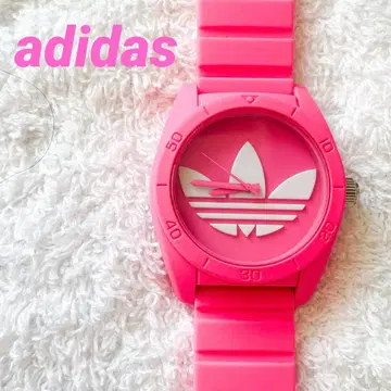 adidas 형광 핫핑크 시계 배터리 교환 완료