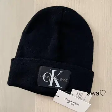 새상품 CK 캘빈클라인 진스 비니 니트 모자