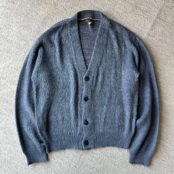 [ 레어 ] 70s vintage mohair 캐시미어 모헤어 가디건