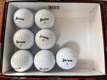 [ 미사용 ] SRIXON 골프공 XmaX (7개) 화이트 상자 없음