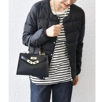 SHIPS any TAION 이너 숏 다운 자켓