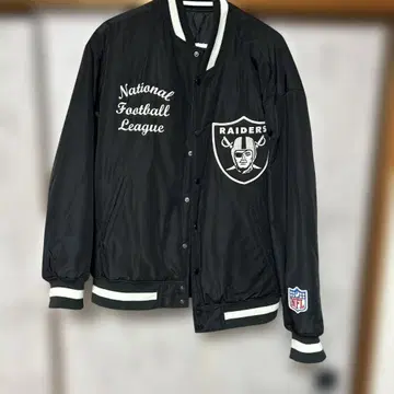 NFL 레이더스 블랙 자켓 L 사이즈