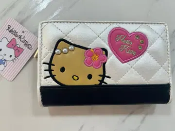[ 새상품 ] 키티 일광화상 키티 택 포함 헬로키티 접이식 지갑