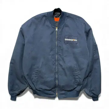 구제 빈티지 신타스 기업계 워크 자켓 블루종 네이비